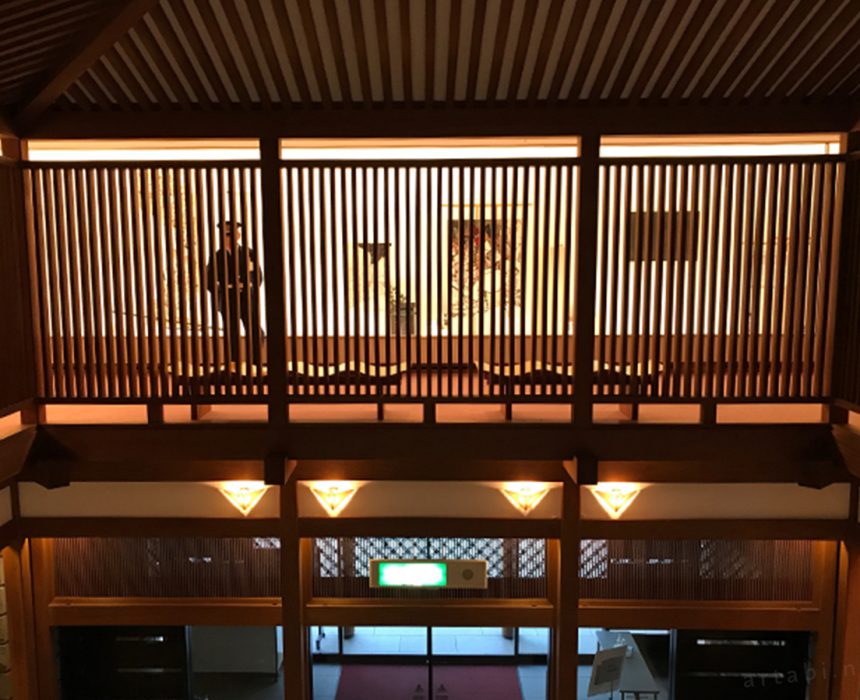 横浜能楽堂で山口晃氏の作品展示